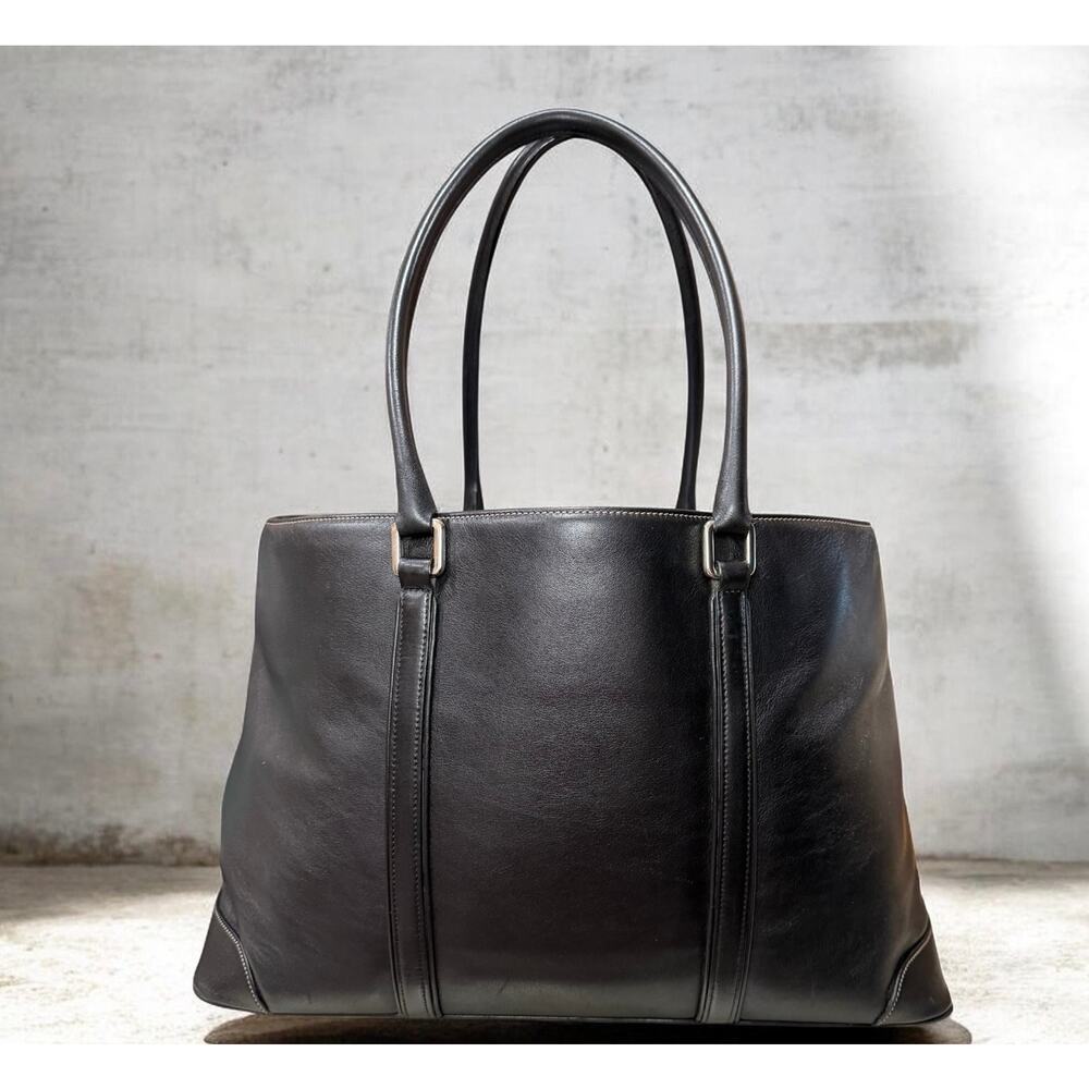 Vintage Coach 7515 Hamptons Leather Business Carryall Bag - Picture 2 of 11